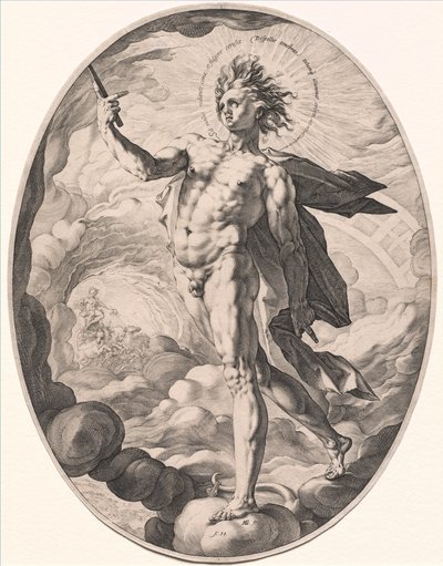 Apollon, 1588 - Hendrik Goltzius
