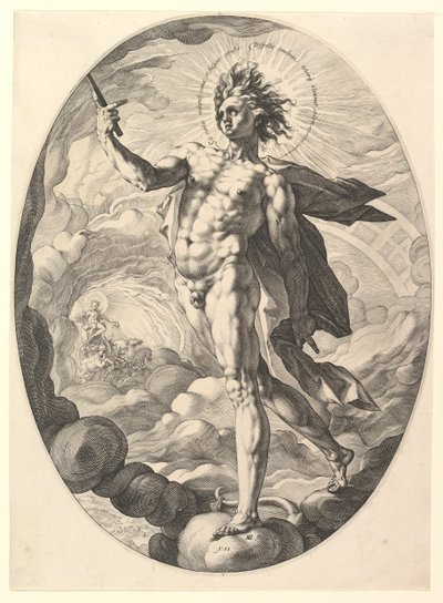Apollon, 1588 - Hendrik Goltzius