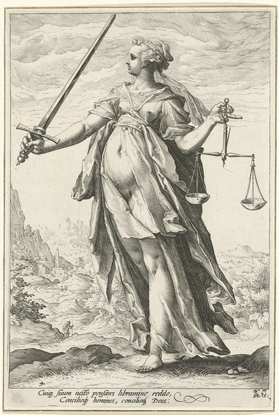 Équité Justice - Hendrik Goltzius