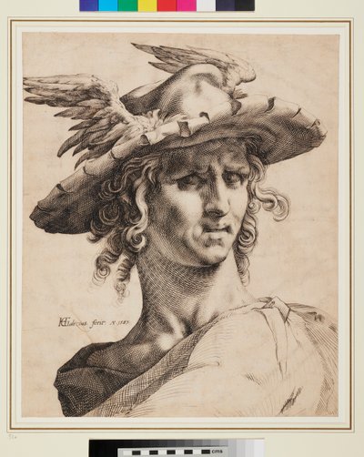 Tête de Mercure - Hendrik Goltzius