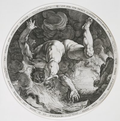 Ixion, 1588 - Hendrik Goltzius