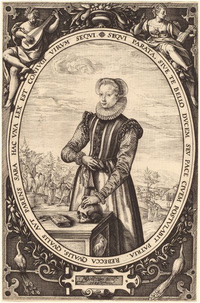 Josina Hamels - Hendrik Goltzius