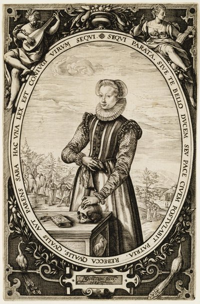 Josina Hamels - Hendrik Goltzius