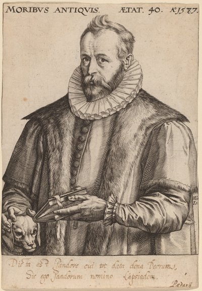 Juste Lipse - Hendrik Goltzius