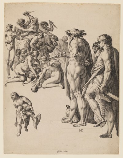 Massacre des Innocents - Hendrik Goltzius