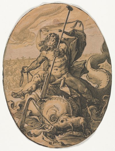 Neptune - Hendrik Goltzius