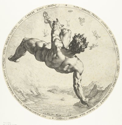 Phaéton, 1588 - Hendrik Goltzius