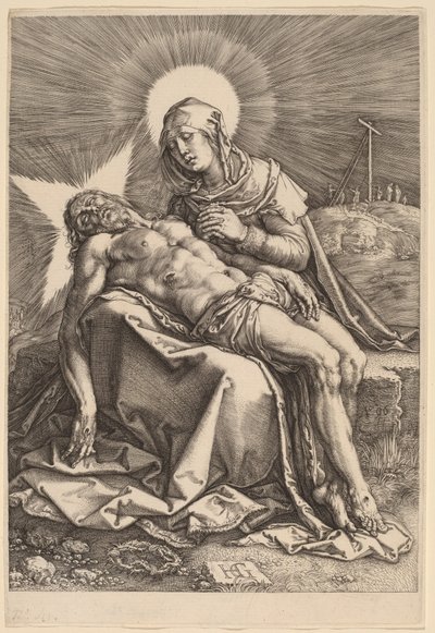 Pietà - Hendrik Goltzius