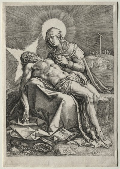 Pietà - Hendrik Goltzius