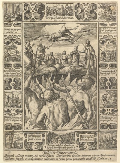 Punitio Tirannorum, des Allégories de la Foi Chrétienne, des Allégories Chrétiennes et Profanes - Hendrik Goltzius