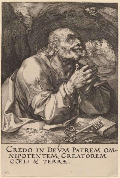 Saint Pierre - Hendrik Goltzius