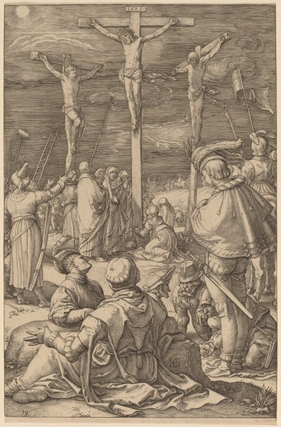 La Crucifixion - Hendrik Goltzius