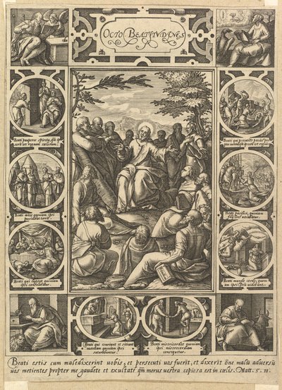 Les Huit Béatitudes, ca. 1578 - Hendrik Goltzius
