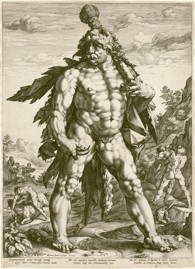 Le grand Hercule - Hendrik Goltzius