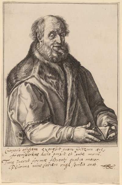 Johannes Zurenus (Jan van Zuren) - Hendrik Goltzius after Maerten van Heemskerck