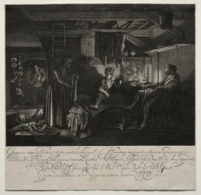 Jupiter et Mercure chez Philémon et Baucis - Hendrik Goudt