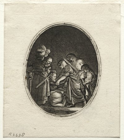 La décapitation de Saint Jean-Baptiste - Hendrik Goudt