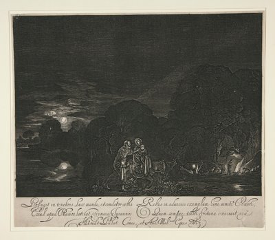 La Fuite en Égypte - Hendrik Goudt