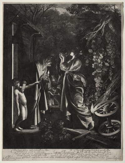 La moquerie de Cérès - Hendrik Goudt