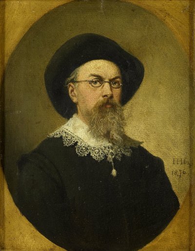 Autoportrait - Hendrik Hollander Cz.