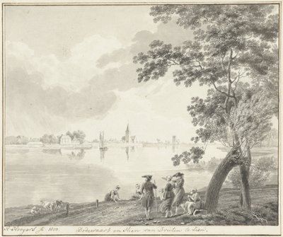 Vue de Dodewaard et Hien - Hendrik Hoogers