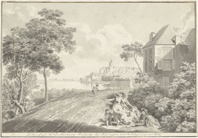 Vue de Nimègue - Hendrik Hoogers