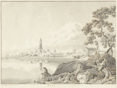 Vue de Rhenen - Hendrik Hoogers