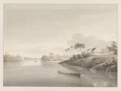 Vue sur plusieurs maisons au bord d