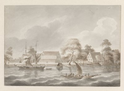 Plantation Jagtlust sur la rivière Suriname - Hendrik Huygens
