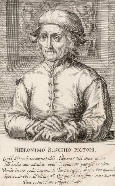 HIERONIMO BOSCHIO PICTORI - Hendrik I Hondius