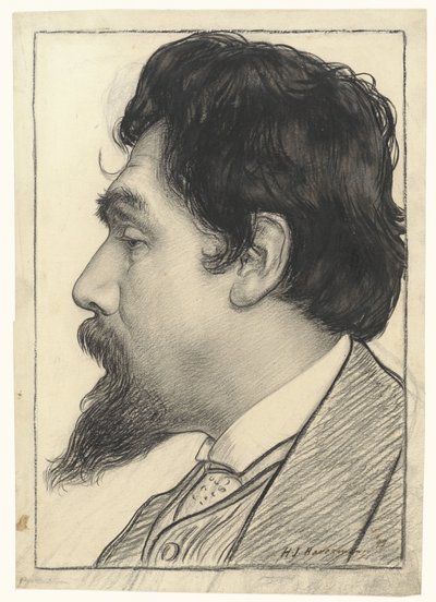 Portrait de Jan Toorop - Hendrik Johannes Haverman