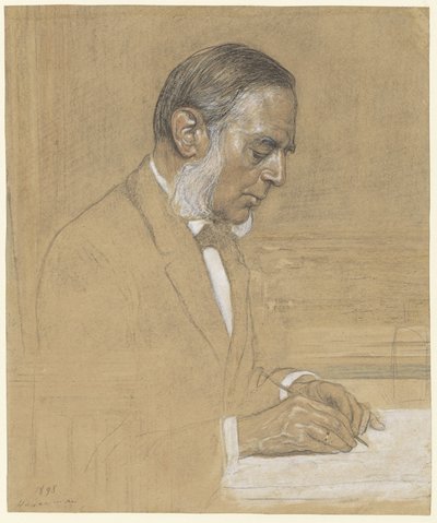 Portrait de Sjoerd Anne Vening Meinesz - Hendrik Johannes Haverman