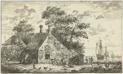 Ferme au bord d