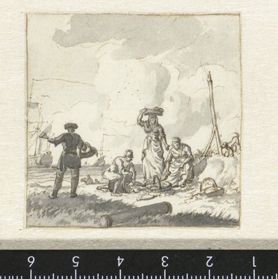 Le tri du poisson sur la plage - Hendrik Kobell