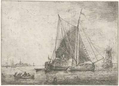 Bateau de foin - Hendrik Kobell