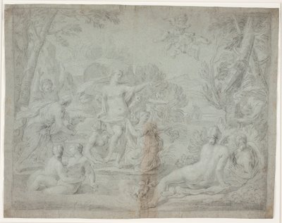 Diane et Actéon (Ovide, Mét., III, 175 ff.) - Hendrik Krock