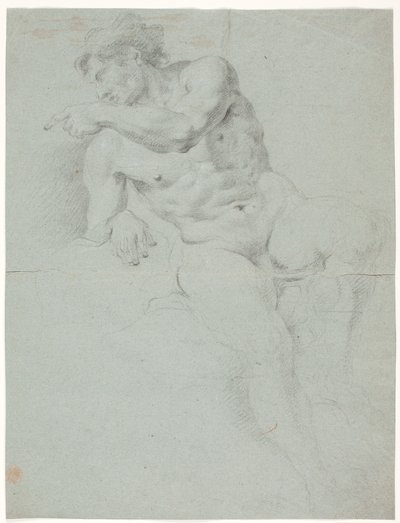 Mandlig modelstudie - Hendrik Krock