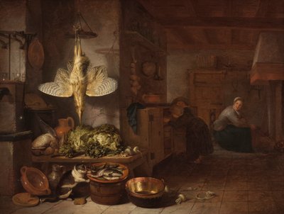Une cuisine - Hendrik Martensz. Sorgh