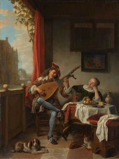 Le joueur de luth - Hendrik Martensz Sorgh