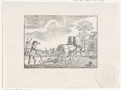 Travailleurs agricoles au travail - Hendrik Numan