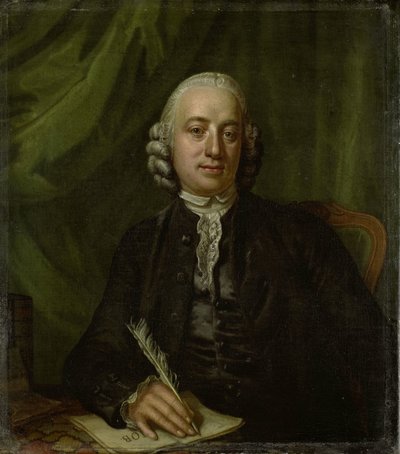 Portrait de Pieter Meijer, éditeur et libraire à Amsterdam - Hendrik Pothoven (attributed to)