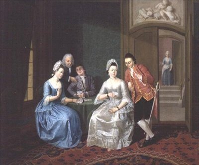 Une partie de cartes - Hendrik Pothoven