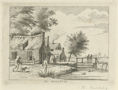 Vue près de Kralingen - Hendrik Roosing