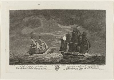 Sextroh chasse la Marianne, 1782 - Hendrik Roosing