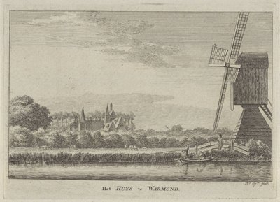 Vue de la maison Warmond - Hendrik Spilman
