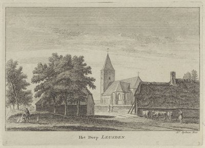 Vue de Leusden - Hendrik Spilman