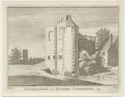 Ruine du château Zandenburg, Veere - Hendrik Spilman