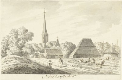 Vue du village de Noordwijkerhout - Hendrik Tavenier