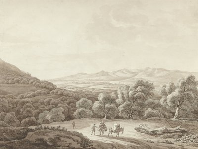 Vue de Tivoli près de la villa de Cassius - Hendrik Voogd