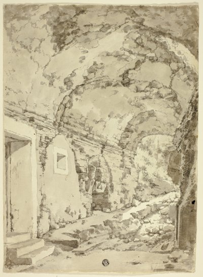 Voûte en ruine - Hendrik Voogd